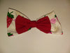 Strawberry Patch Fabric Hair Bow