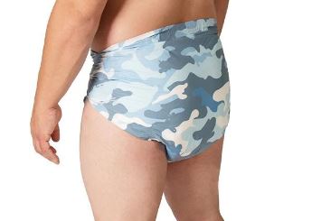Tykables Cammies Blue ABDL 1 Adult Diaper Sample second image