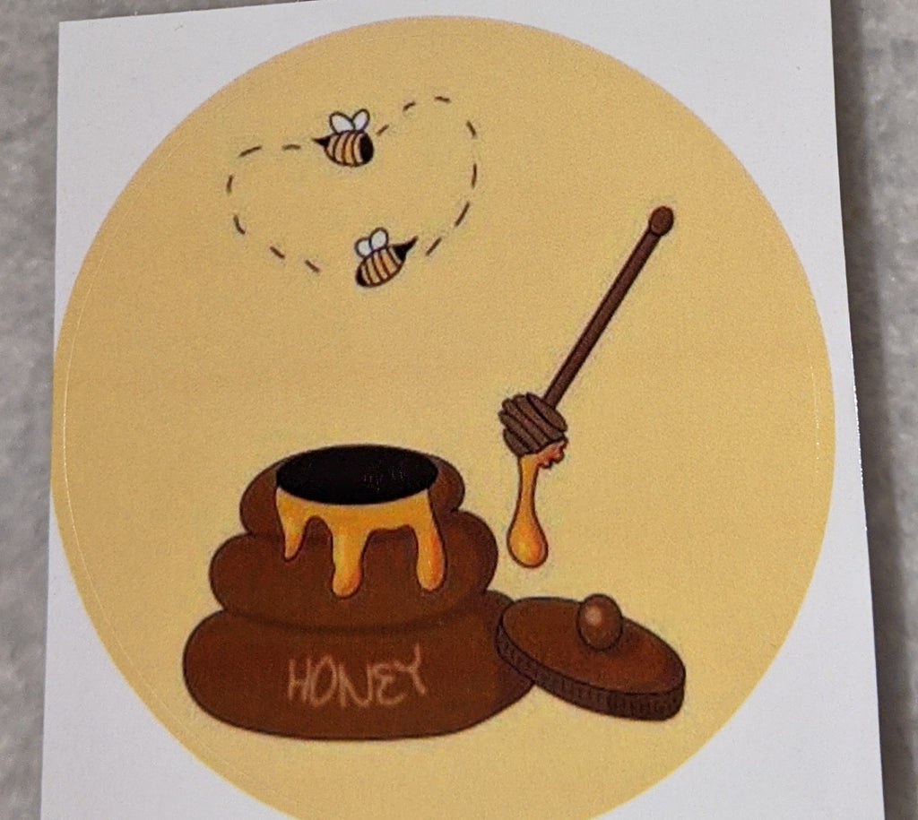 Hunny Bunny Vinyl Sticker