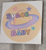 Space Baby Vinyl Sticker