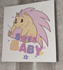 Sweet Baby Porcupine Vinyl Sticker