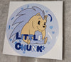 Little Chunk Porcupine Vinyl Sticker