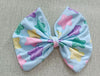 Lucky Stars Fabric Hair Bow