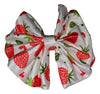 Lil Strawberry Fabric Hair Bow
