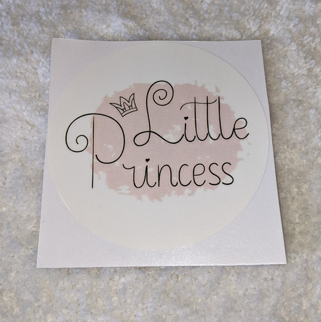 Little Princess Vinyl Sticker