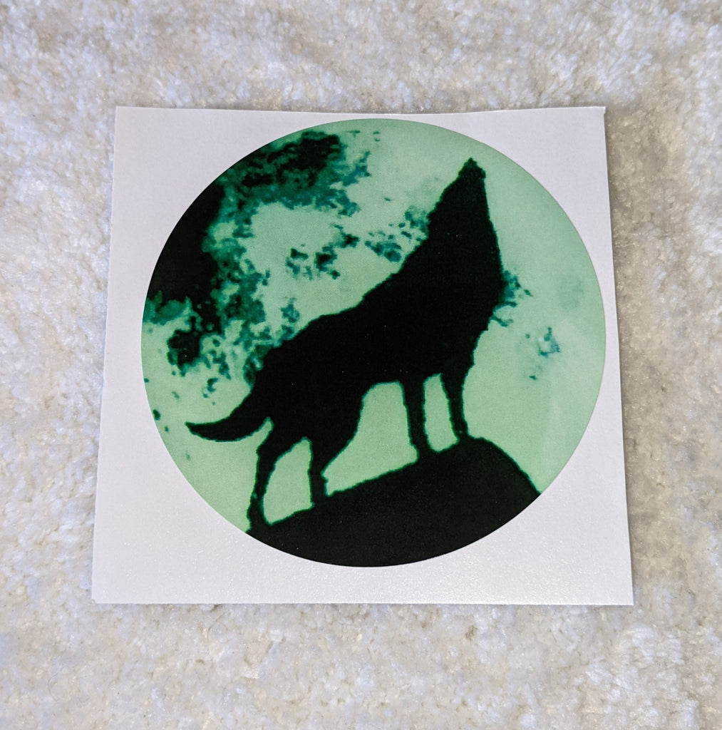 Wolf Vinyl Sticker