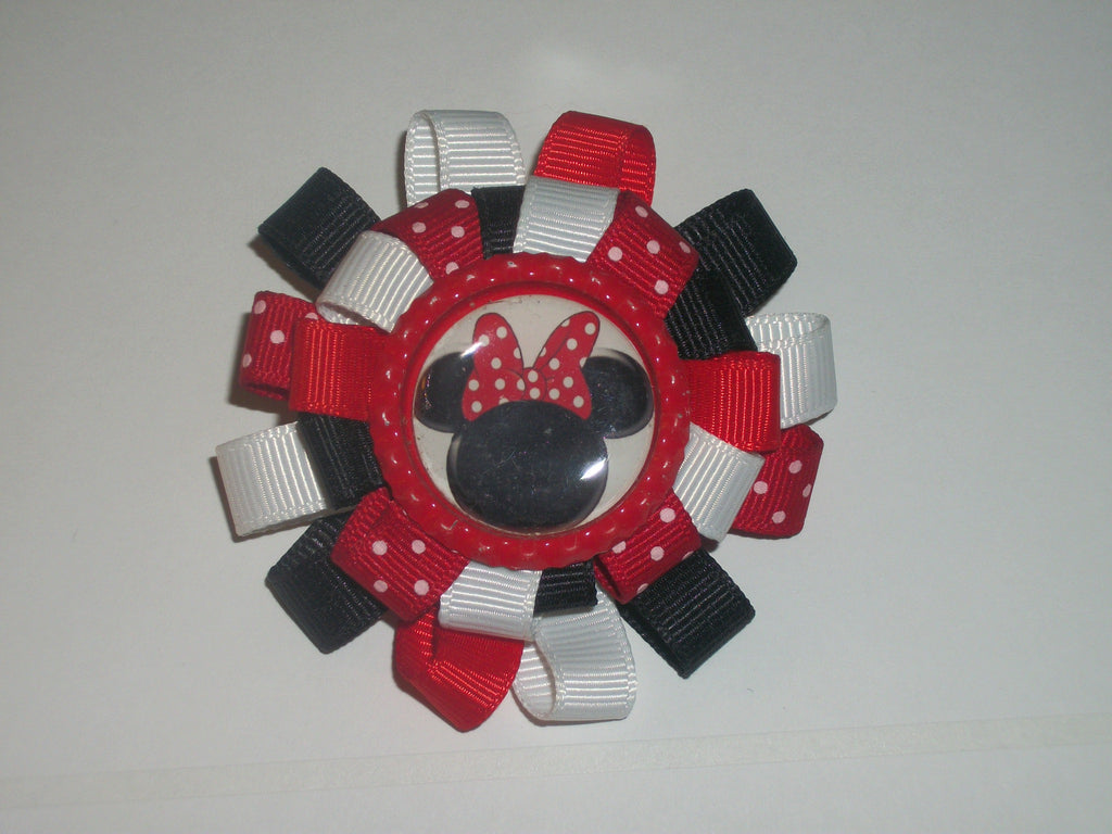 Mouse Bottle Cap Hair Bow