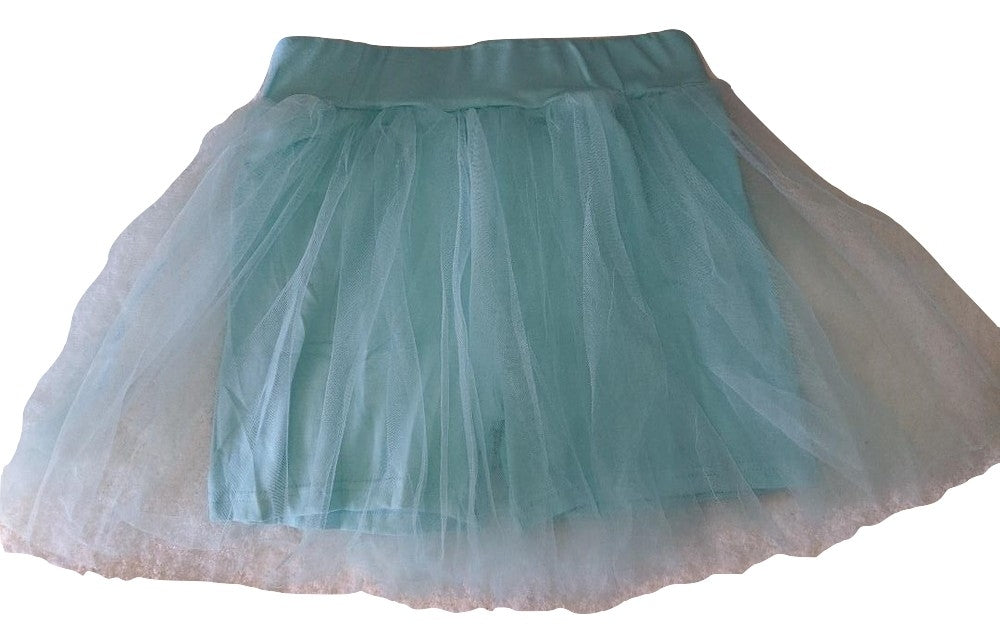 Blue Tutu Shorts Skort