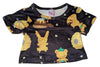 Hunny Bunny Black Stuffie Shirt