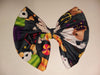 Spooky Pup Halloween Fabric Hair Bow