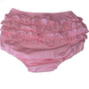 Pink Cotton Ruffle Bloomer Shorts