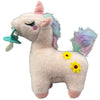Medium Fluffy Unicorn Stuffie Binkie Buddies