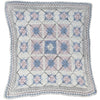 Knitted Blanket Blue/Pink