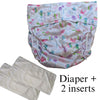  Diaper Cover & 2 Four-Layer Inserts