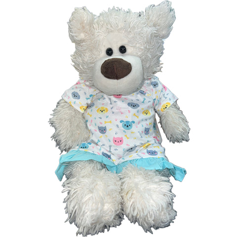 Kitty & Puppy Stuffie Nightgown second image