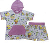 Lilac Spring Bears Shorts