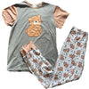 Fall Bear Pajama Shirt