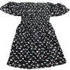 Pastel Bats Off the Shoulder Dress