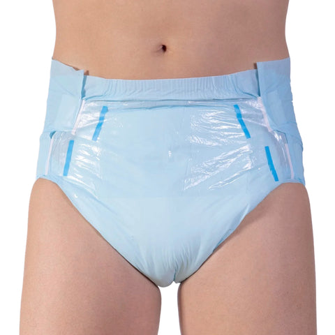 Str8up Blue 1 Adult Diaper Sample second image