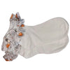 Trick or Treat Little Bear Fabric Ruffle Socks