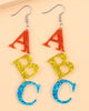 Earrings ABC