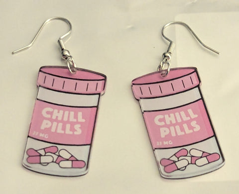 Boutique Earrings Chill Pills second image