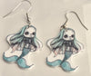 Skull Halloween Earrings