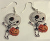 Skull Halloween Earrings