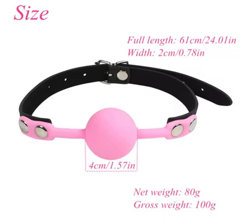 Silicone BALL GAG second image