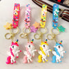 Unicorn Silicone Keychain