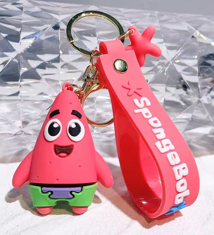 Spongebob Silicone Keychain second image