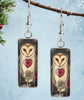 Earrings Owl