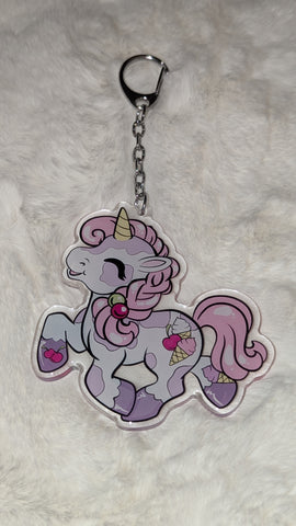 New Design Prancing Ponies Key Chain second image