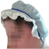 Dark Blue/White Adult Baby Bonnet