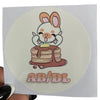Breakfast Bunny Vinyl Sticker