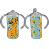 Lion 12oz Stainless Steel Sippy Cup