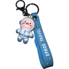 Space Pig Silicone Keychain