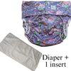  Diaper Cover & 1 Four-Layer Inserts