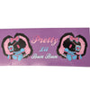 Pretty Lil Bun Bun Landing Strip Diaper Sticker