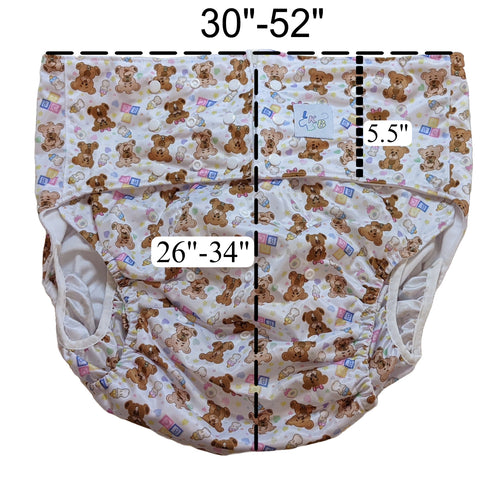 Preschool Bears Pocket Diaper second image