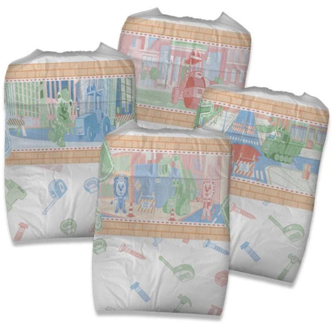 Tykables Little Builders Adult Diaper Full 10 Pack second image