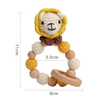 Crochet Rattle Soother second image