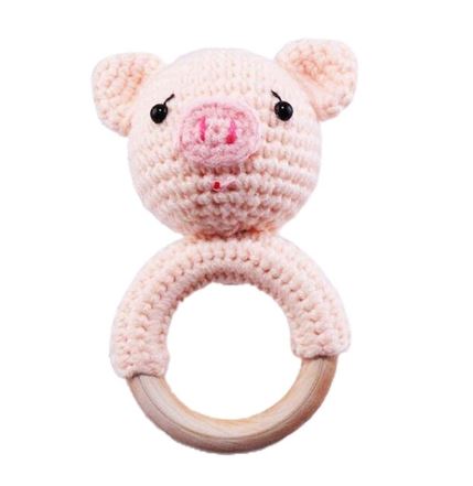 Crochet Rattle Soother second image
