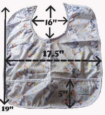 Under the Sea Water Proof Bib with Pocket second image