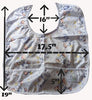 Woof Woof Puppy Dog Water Proof Bib with Pocket