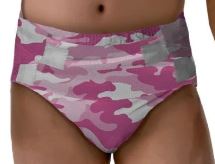 Tykables Cammies Pink ABDL Adult Diaper Full 10 Pack second image