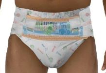 Tykables Little Builders ABDL Adult Diaper Full 10 Pack second image