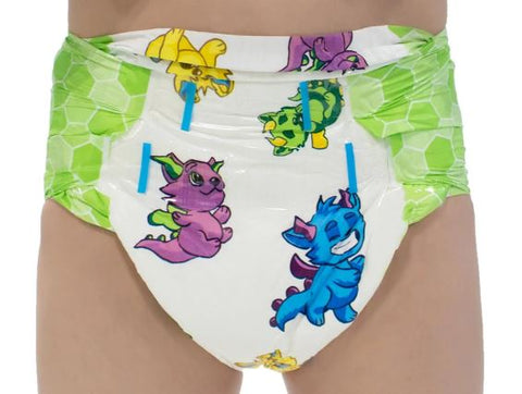 Tykables Little Rascals ABDL Adult Diaper Full 10 Pack second image
