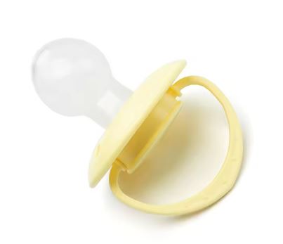 Round Pacifier Adult Sized Silicone Pacifier/Dummy Style #5 second image