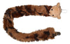 Bear Plush Ruffle Deluxe Pacifier Clip